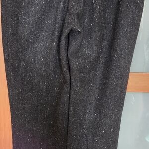 Woman''s Black Wool Pants